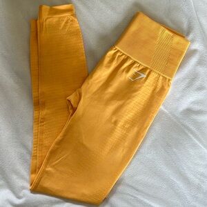 GymShark Orange Vital Seamless 2.0 Leggings